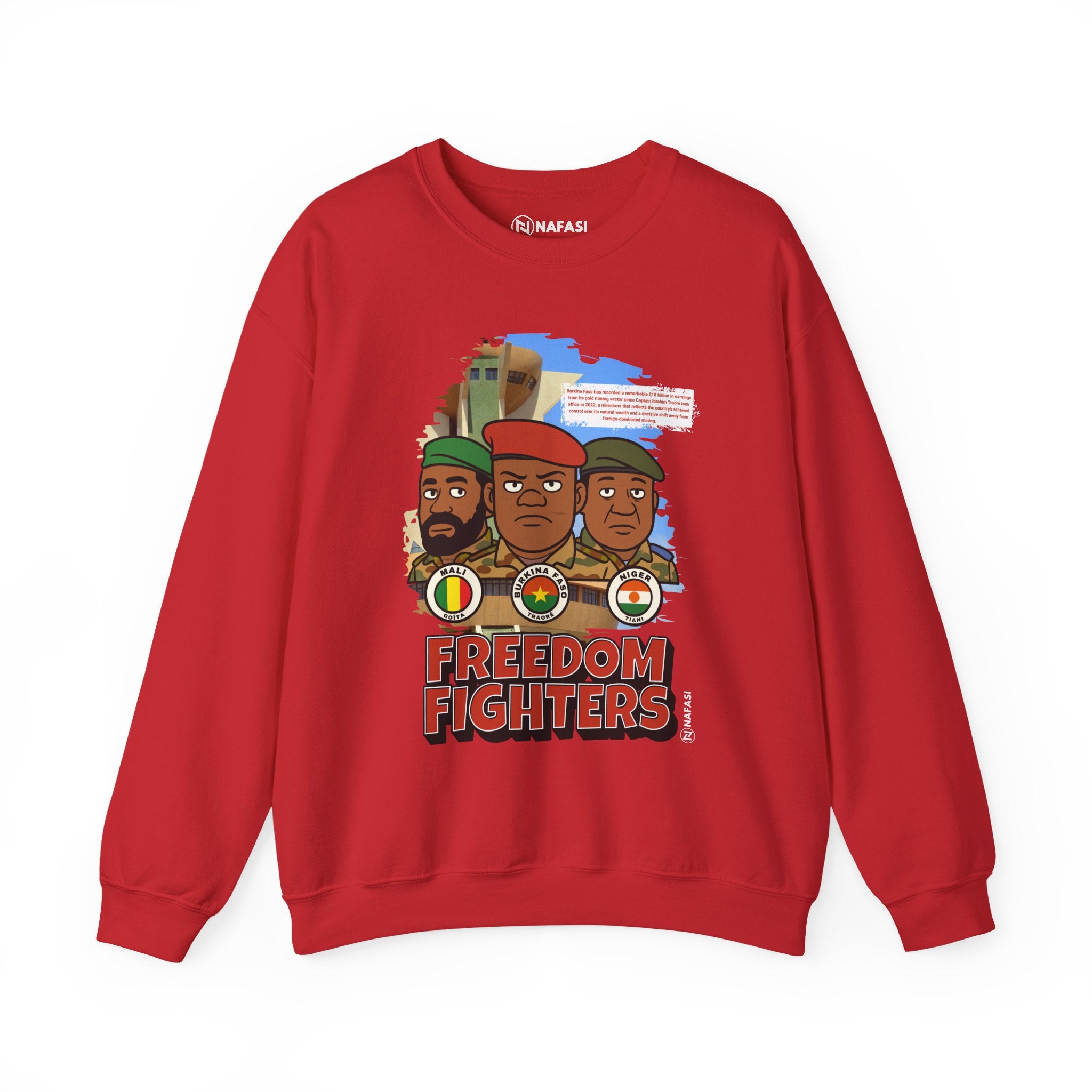 African Freedom Fighters Sweatshirt (Global Fulfillment)