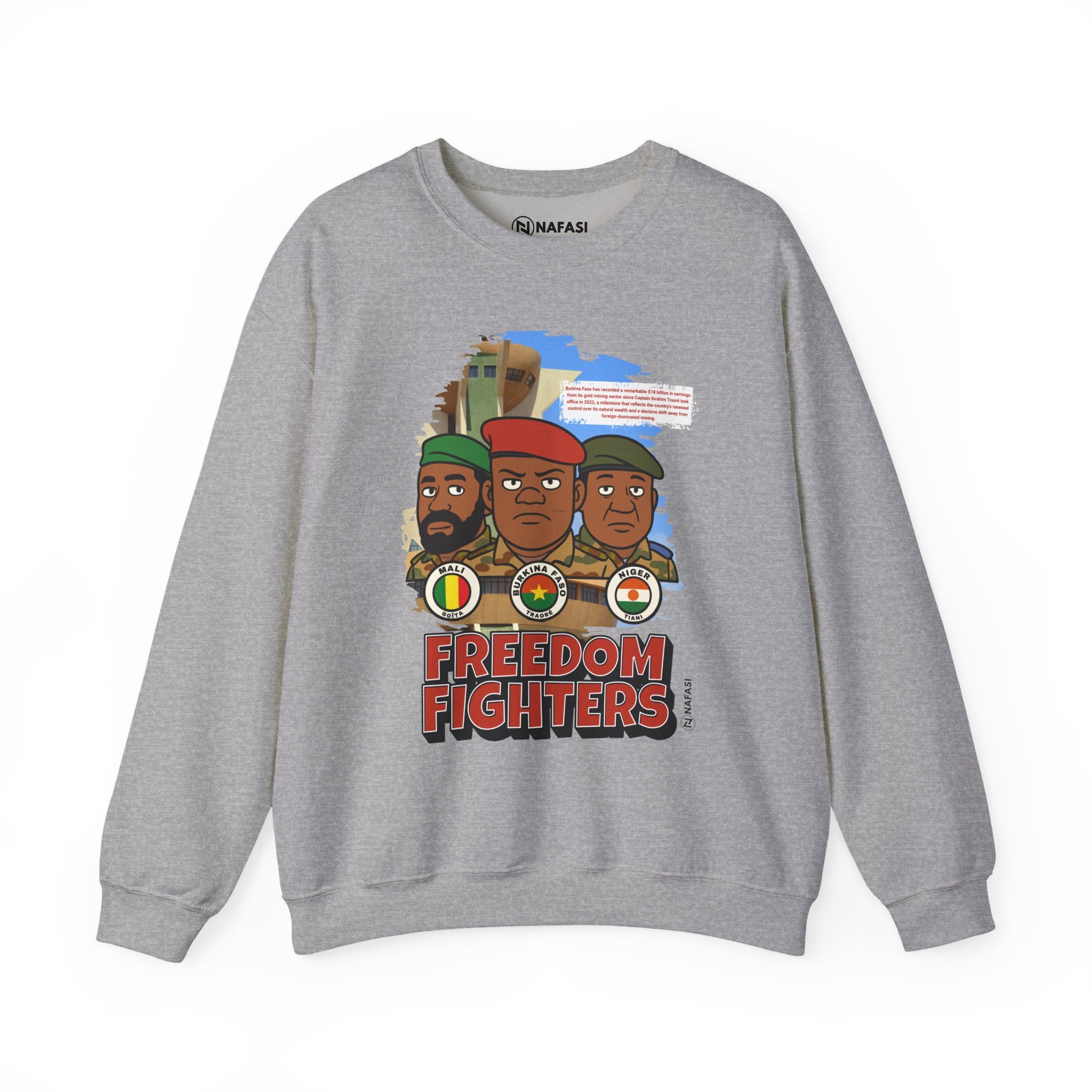 African Freedom Fighters Sweatshirt (Global Fulfillment)
