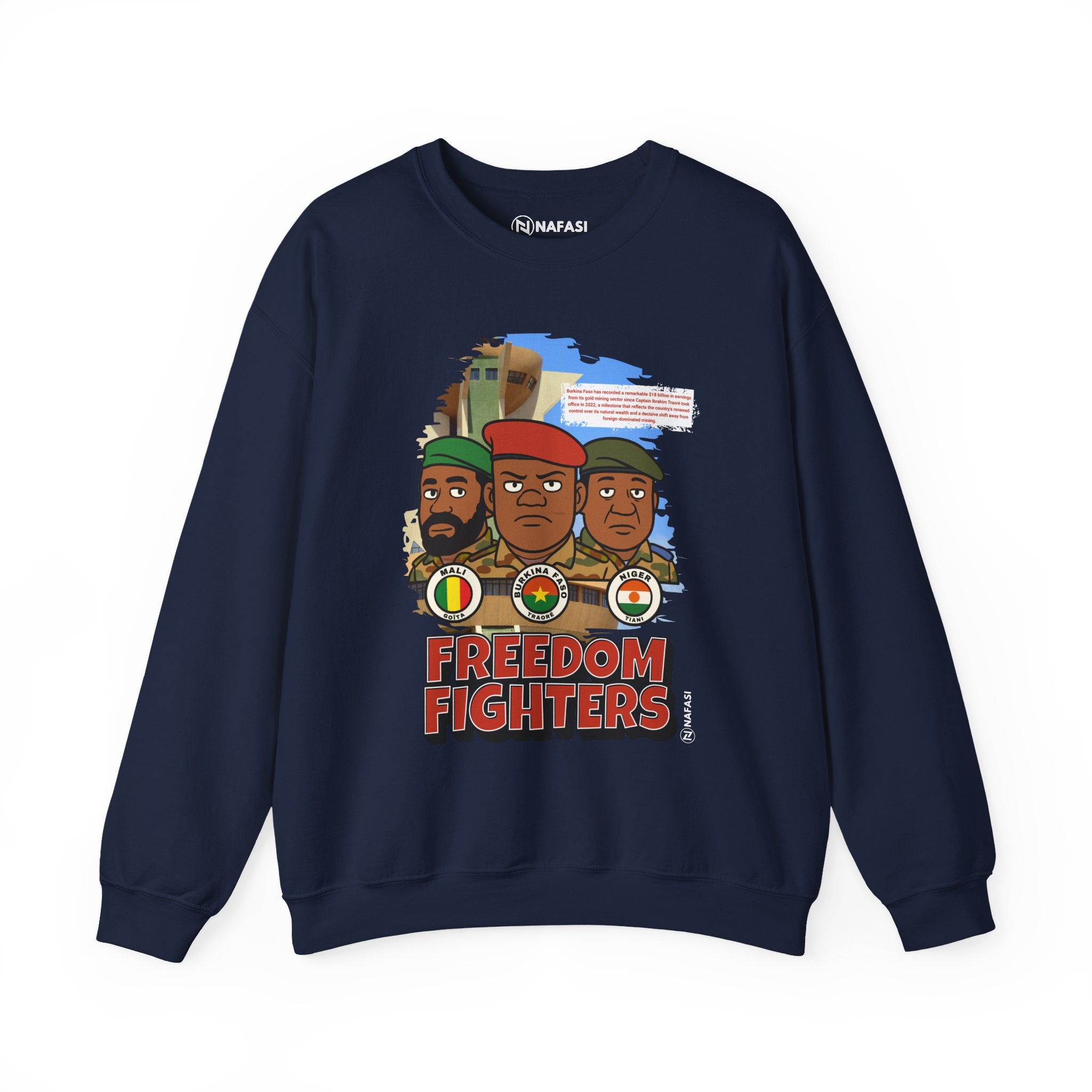 African Freedom Fighters Sweatshirt (Global Fulfillment)
