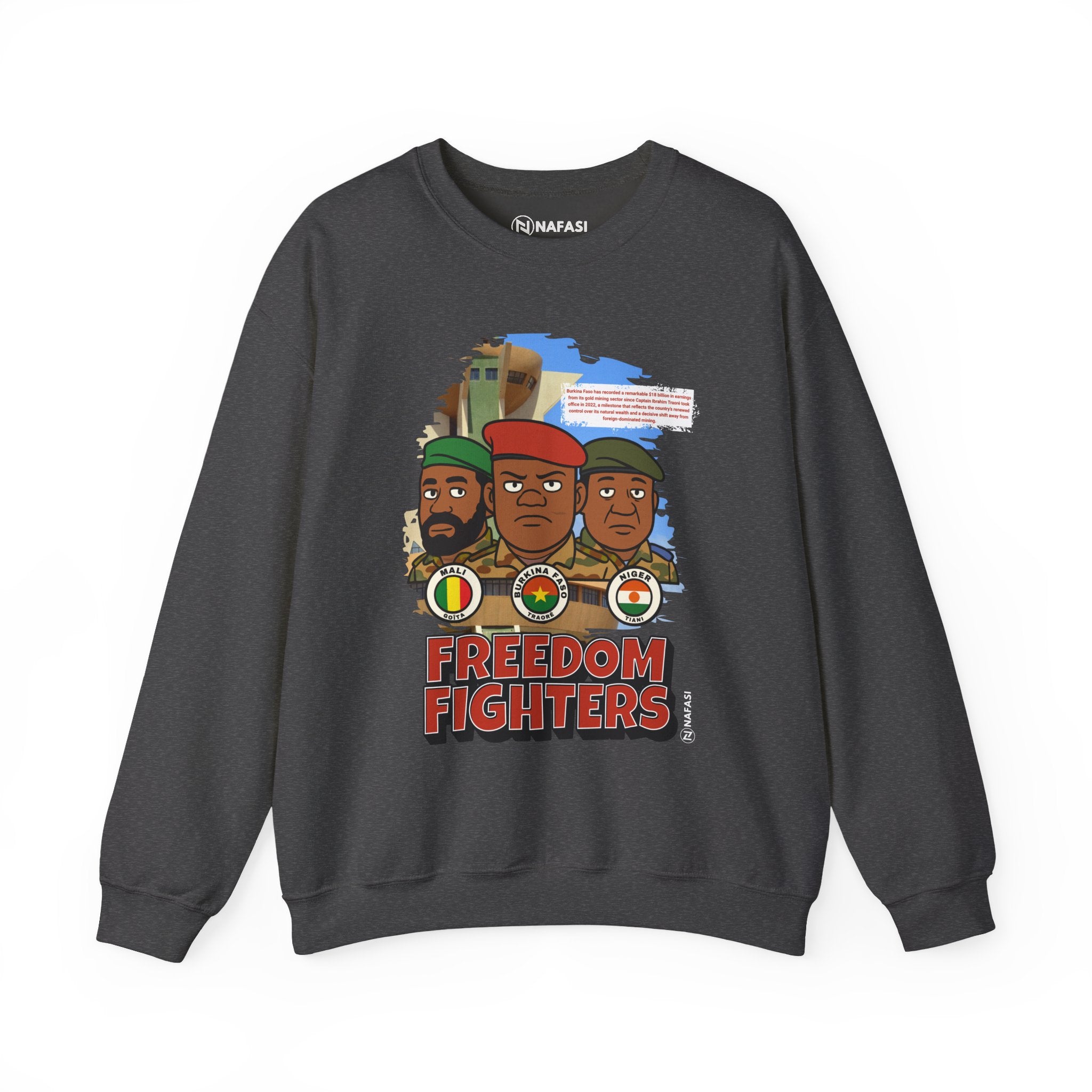 African Freedom Fighters Sweatshirt (Global Fulfillment)