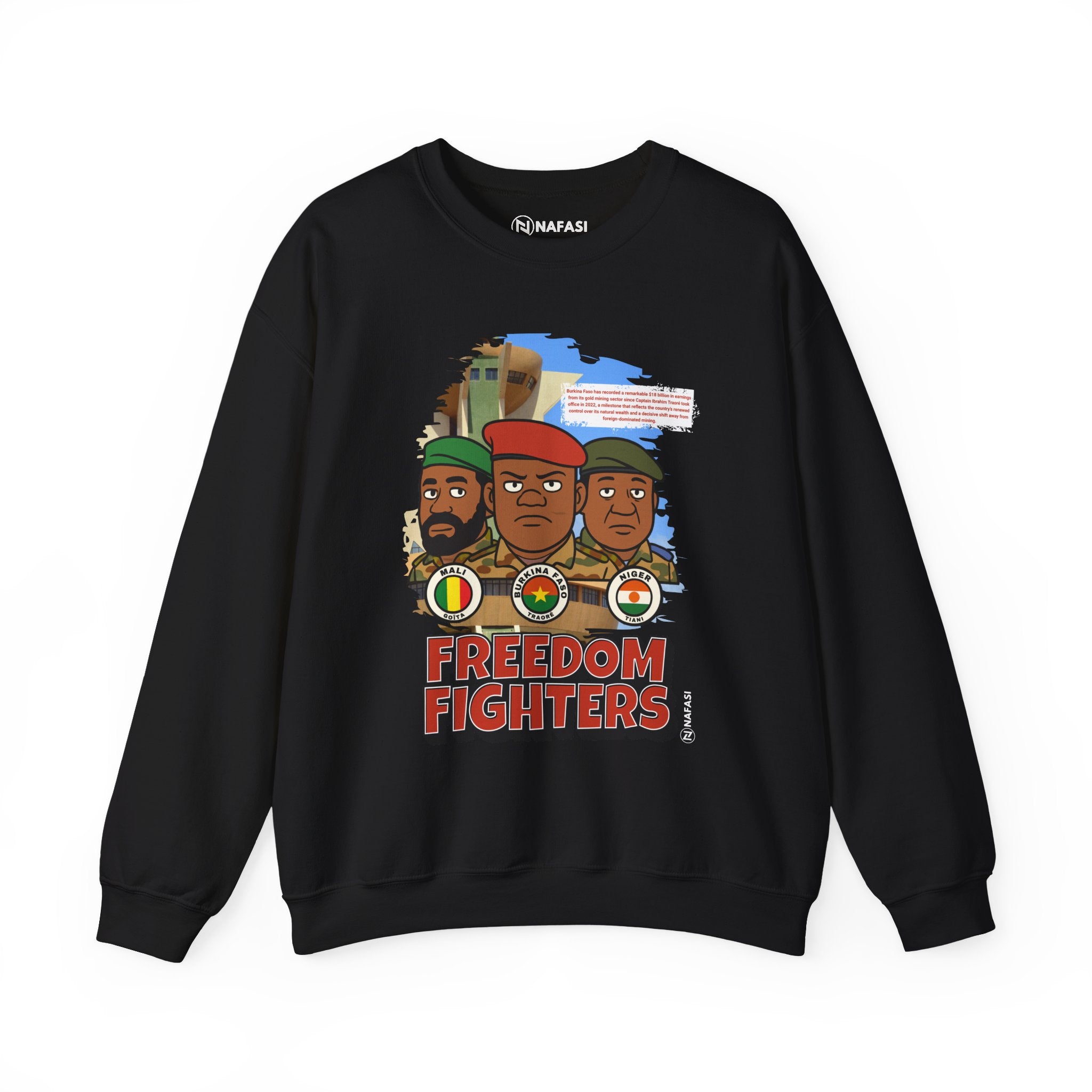 African Freedom Fighters Sweatshirt (Global Fulfillment)