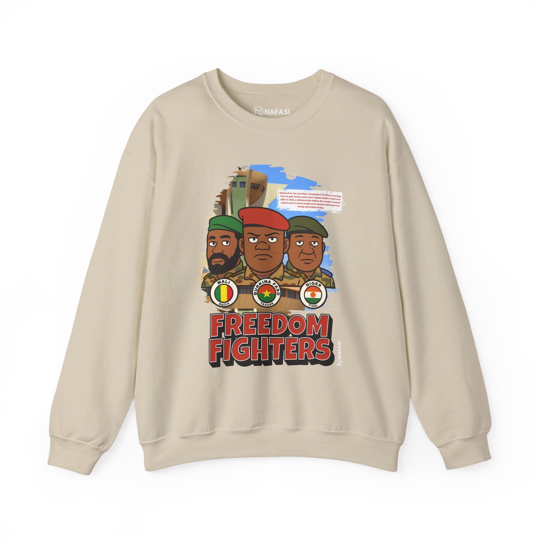 African Freedom Fighters Sweatshirt (Global Fulfillment)