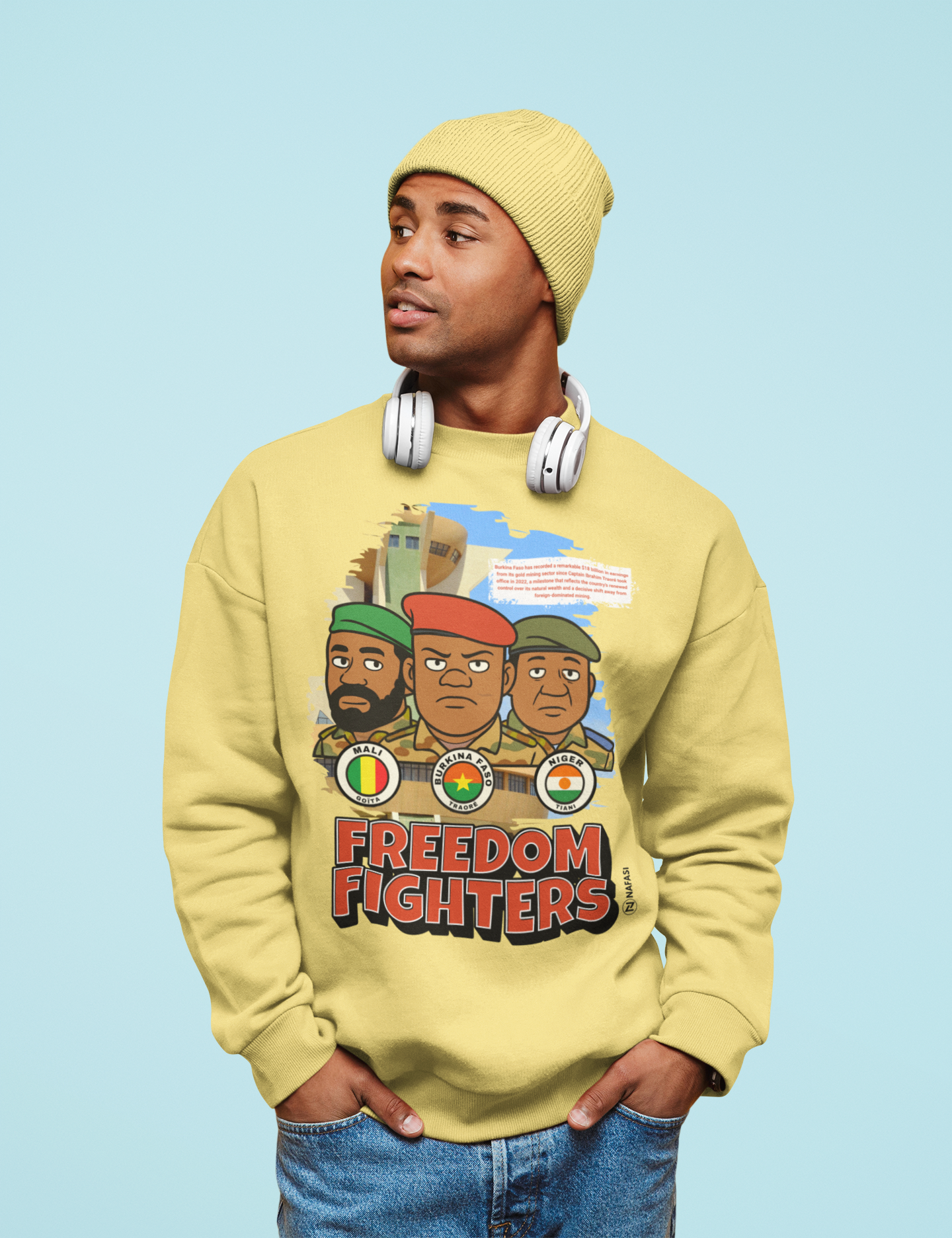 African Freedom Fighters Sweatshirt (Global Fulfillment)